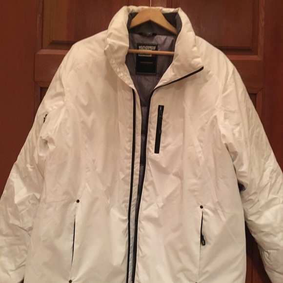 Weatherproof new down puffer white large zippers - Picture 10 of 12